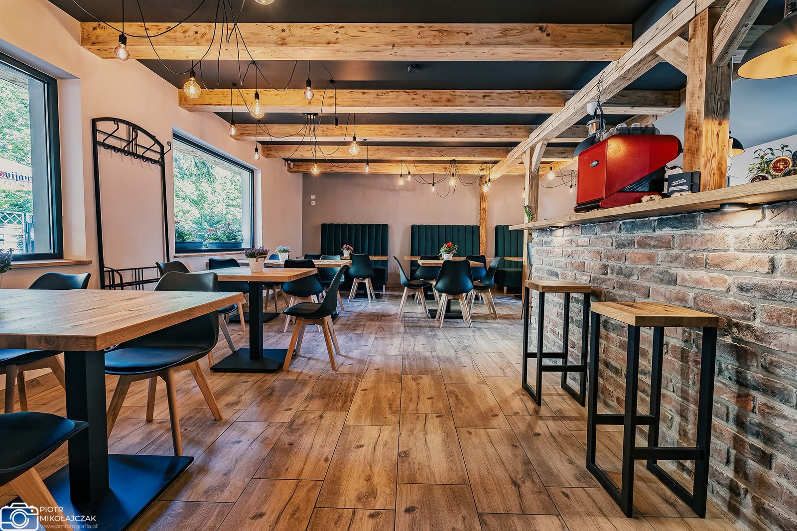 Wnętrze restauracji Strefa Smaku